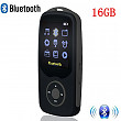 [해외]HONGYU MP3 Player, RX06 HiFi 16GB MP3 Music Player with Bluetooth FM Radio and Voice Recorder 50 Hours Lossless Playback & Expandable up to 64GB(Black)