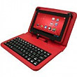 [해외]Digital2 7-Inch Keyboard Case, Red (ACK700A_RD)