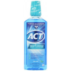 [해외]Act Mw Restre Mint Size 18z Act Cool Splash Mint Restoring Anticavity Mouthwash (Pack of 2)