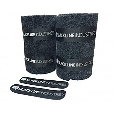 [해외]Slackline Industries Slackline/Tree Protection Set (2-Piece), 78 x 10-Inch, Black