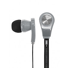 [해외]Duck Dynasty 10333-SIL Earbuds with Mic, Silver
