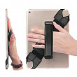 [해외]Universal Tablet Hand Strap Holder, Joylink 360 Degrees Swivel Leather Handle Grip with Elastic Belt, Secure & Portable for All 10.1&quot; Tablets (Samsung Asus Acer Google Lenovo Kindle iPad), Black