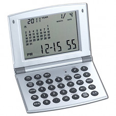 [해외]Natico Multifunctional World time Clock, Calendar and Calculator (10-WT208)