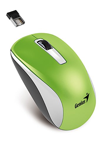 [해외]Genius 2.4 GHz High Performance Optical Programmable Wireless Mouse Blue Eye Engine (NX-7010 Green)
