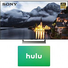 [해외]소니 XBR-55X900E 55-inch 4K HDR Ultra HD Smart LED TV (2017 Model) w/ Hulu $25 Gift Card