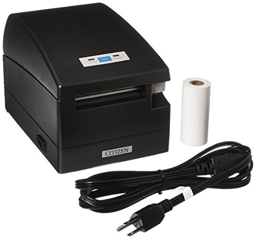 [해외]Citizen America CT-S2000UBU-BK CT-S2000 Series Hi-Speed POS Thermal Printer, 220 mm/Sec Print Speed, 42 Columns, USB, Internal Power Supply, Black