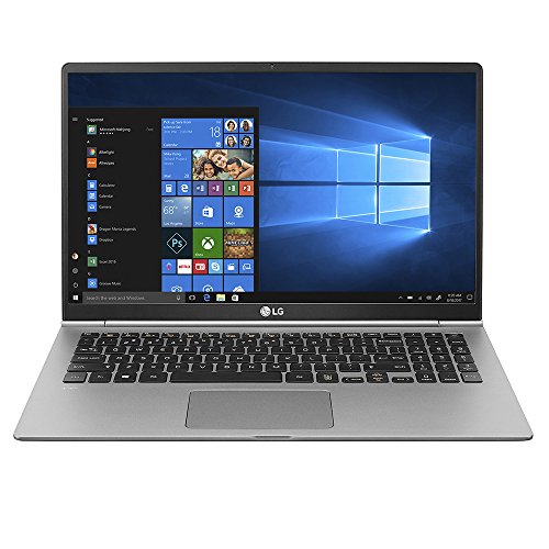 [해외]LG gram Thin and Light Laptop - 15.6" Full HD IPS Display, Intel Core i7 (8th Gen), 8GB RAM, 256GB SSD, Back-lit Keyboard - Dark Silver – 15Z980-A.AAS7U1