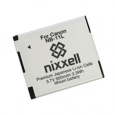 [해외]WT Nixxell 배터리 for 캐논 NB-11L/11LH,CB-2LF CB-2LD and 캐논 PowerShot A2300 IS, A2400 IS, A2500, A2600, A3400 IS, A3500 IS, A4000 IS, ELPH 110 HS, ELPH 115 HS, ELPH 130 HS, ELPH 320 HS, ELPH 340 HS (Fully Decoded)