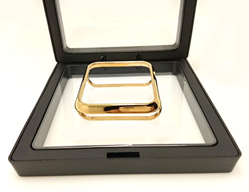[해외]LUXSUISH 24kt Gold Plated Metal Watch Case for 애플 Watch iWatch S1 S2 S3 Sports & Edition Non-ceramic Version for the Bigger Size 42MM - Gold