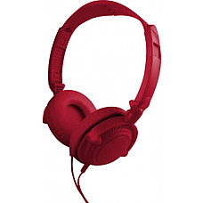 [해외]Coby CVH-807-RED 2 in 1 Headphones & Earbuds with Built-In Mic, Red
