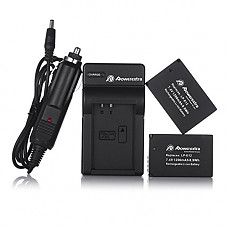 [해외]Powerextra 2 Pack Replacment 캐논 LP-E12 배터리 and Charger for 캐논 EOS M EOS Rebel SL1 EOS 100D