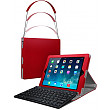 [해외]cQ Zip Line Folio Case with Bluetooth Keyboard for 아이패드 Air, Red (ZL-2250-250-400)
