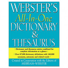 [해외]Merriam-Webster Notebook Dictionary, Three Hole Punched, Paperback, 80 Pages (MERFSP0566)