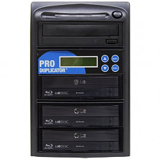 [해외]Produplicator 1 to 3 Blu-ray BD BDXL M-Disc CD DVD Duplicator (with Nero Essentials Burning Software)