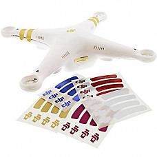 [해외]DJI Phantom 3 Professional Pro Drone - NEW Top & Bottom Shell Cover & LED -