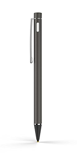 [해외]MoKo Compatible Universal Active Stylus 1.8mm High-Precision Capacitive Pen Replacement for iOS/Android / Microsoft Touch Screen Devices Applicable iPhone X/ 8/8 Plus Samsung, Dark Gray