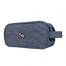 [해외]BUBM Carry Bag/Electronics Accessories Travel Organizer (Medium, Blue)