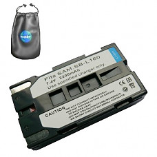[해외]Digital Replacement 카메라 and Camcorder 배터리 for 삼성 SBL160, VPL500, VPL520 - Includes 랜즈 Pouch