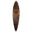 [해외]Bamboo Skateboards Longboard 44&quot; x 9.5&quot; Pintail, Trurute - Indra 44&quot;X9.25&quot;