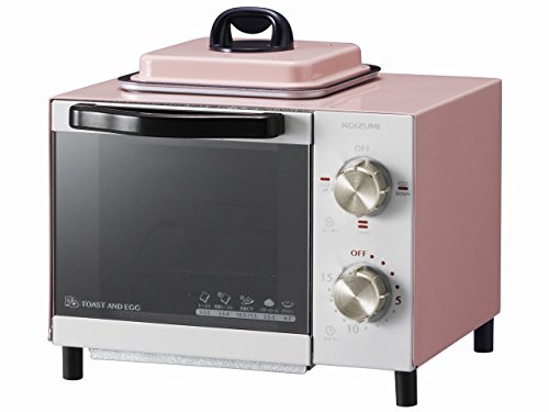[해외]KOIZUMI Toaster oven With fried eggs function KOS-0703 (Pink)