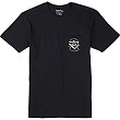 [해외]Burton Mens OG Slim Short Sleeve Tee, True Black, Small