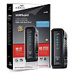[해외]ARRIS SURFboard SBG6580-2 8x4 DOCSIS 3.0 Cable Modem/Wi-Fi N600 (N300 2.4Ghz + N300 5GHz) Dual Band Router - Retail Packaging Black (570763-034-00)