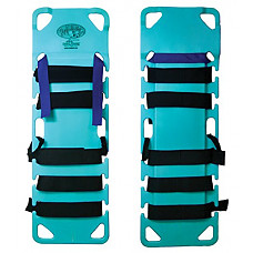 [해외]Iron Duck 35840-XL-Teal Pedi-Air-Align Complete XL Pediatric Spinal Immobilization Backboard with Patented Dual Plane Head Drop System, Includes Straps, Head Blocks and Carry Case