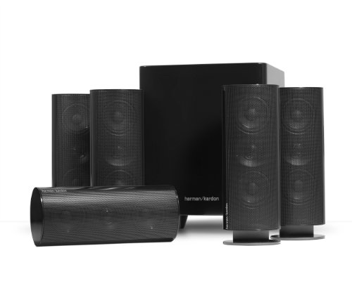 [해외]하만카돈 HKTS 30BQ 5.1 Home Theater Speaker System (Black)