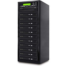 [해외]BestDuplicator DVD Duplicator Built-in BD Certified 24x Burner (1 to 11 Target) Copier Tower Replication Recorder + Free Nero Multimedia Suite 10 Essentials CD/DVD Burner Software