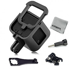 [해외]Gurmoir Aluminum Alloy Housing Case for 고프로 Hero 5 Session/Hero 4 Session Action Camera,Protective Skeleton Frame Shell Case with Screw and Wrench