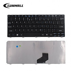 [해외]SUNMALL laptop Keyboard Replacement for aspire One d255e d257 d270 NAV50 Laptop Black US Layout( 6 Months Warranty)
