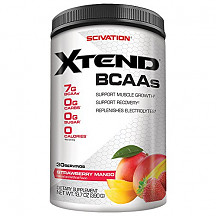 [해외]Scivation Xtend BCAA Powder, Branched Chain Amino Acids, BCAAs, Strawberry Mango, 30 Servings