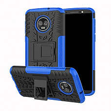 [해외]Moto G6 Plus Case, Dooge Dual Layer Slim Thin TPU+PC Bumper Heavy Duty High Impact Durable Rugged Anti-Slip Shock Absorption Protective Case for Motorola Moto G6 Plus/G Plus (6th Generation)