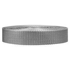 [해외]Strapworks Heavyweight Polypropylene Webbing - Heavy Duty Poly Strapping for Outdoor DIY Gear Repair, 1 Inch x 10 Yards - Silver Gray