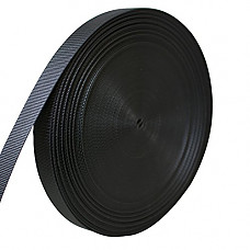 [해외]AMP 5000lbs Rated Heavy Duty Mil Spec Military Grade Nylon Fastening Webbing Strap 1.5" Wide 50 Yards Black