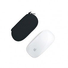 [해외]Orchidtent 2 Pcs Black Color Neoprene Soft Storage Carrying Case/Protector/ Bag for 애플 Magic Mouse (I and II 2nd Gen)
