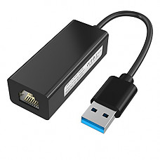 [해외]USB Network Adapter, Tintec USB 3.0 to 10/100/1000 Mbps RJ45 Gigabit Ethernet Adapter Superspeed for Macbook, Mac Pro/mini, iMac, Windows, Surface Pro, Notebook PC and More