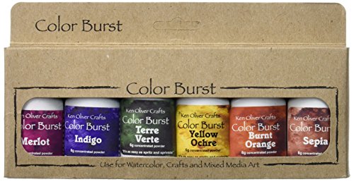 [해외]Ken Oliver KN06339 Earth Tones Color Burst Powder (6 Pack)