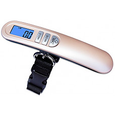 [해외]Weighmax HC110 Premium Universal Digital Luggage Scale, 110lb, Gold
