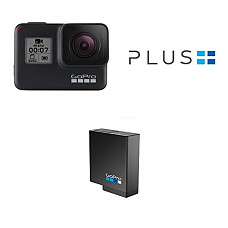 [해외]고프로 HERO7 Black — 방수 Digital Action 카메라 with Rechargeable 배터리 and 고프로 Plus