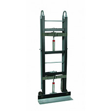 [해외]Wesco 272411 Aluminum Economical Appliance and Vending Truck with Auto Rewind Dual Ratchet, Moldon Rubber Wheels, 550-lb. Load Capacity, 61" Height, 12" Length x 24" Width