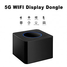 [해외]Miracast Dongle BEHEART 2.4G/5G WiFi Display Dongle 1080P Full HD Display Adapter,Screen Mirroring Receiver HD+AV Dual Output Support Miracast Airplay DLNA for iOS /Android/Windows/Macos (Q2)
