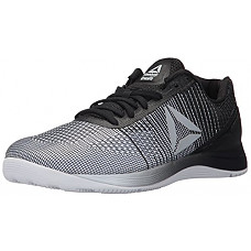 [해외]Reebok Mens Crossfit Nano 7.0 Cross-Trainer Shoe, White/Black, 9 M US