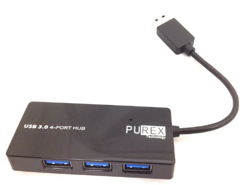 [해외]PUREX Technology 4-PORT USB3.0 HUB - PUSB-SSA8