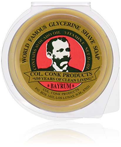 [해외]Col. Conk Bay Rum Shaving Soap 3.75 Ounce Large