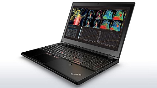 [해외]Lenovo ThinkPad P50 Mobile Workstation Laptop - Windows 10 Pro - Intel i7-6820HQ, 64GB RAM, 1TB Hybrid Drive, 15.6" 4K UHD IPS (3840x2160) Display, NVIDIA Quadro M2000M, Pantone Color Sensor