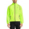 [해외]Baleaf Mens Cycling Running Jacket Convertible Barrier Windproof Water-Resistant Lightweight Fluorescent Yellow Size M