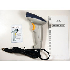 [해외]Ruby Electronics TS-2100 Hand-held Long Range CCD Barcode Scanner USB Interface