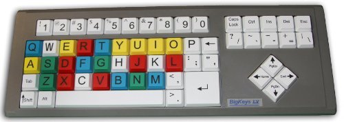 [해외]Greystone BigKeys LX Kids Keyboard, Qwerty layout