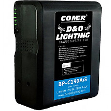 [해외]190Wh (12800mAh) 소니 V Mount / V-Lock 배터리 카메라 Camcorder Broadcast Replacement Brick for DSLR with D-Tap Cable